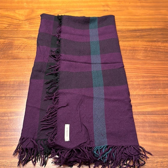 Burberry Accessories Authentic Burberry Large Scarf Poshmark